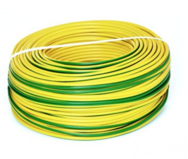 H05V-K Stranded Wire 16 mm², Yellow/Green